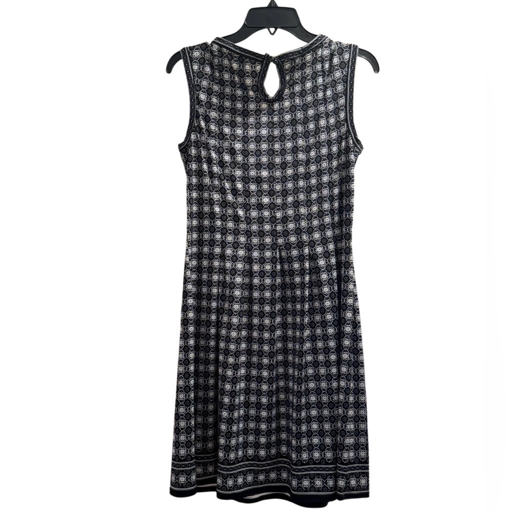 Max Studio Geometric Print Dress Medium - Picture 3 of 6
